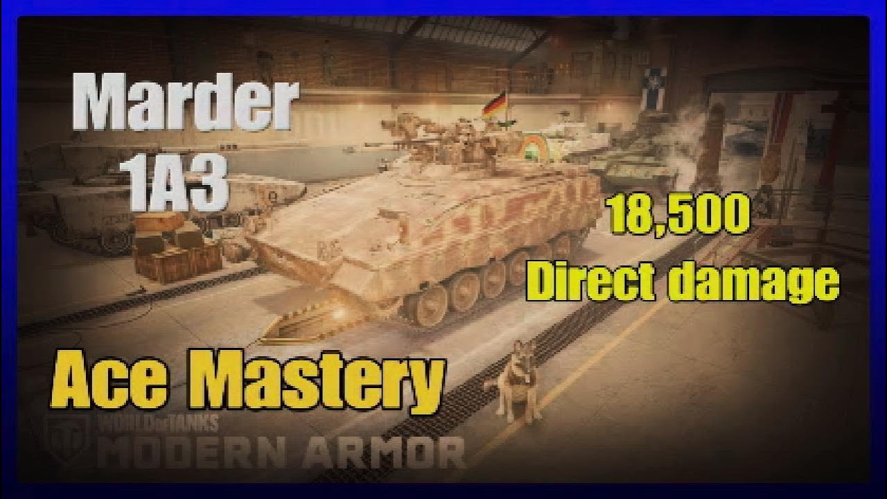 Marder 1A3 - 18,500 Damage Ace | WoT Console