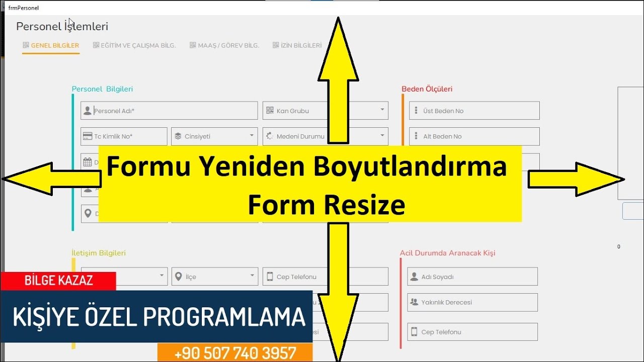 Form Resize