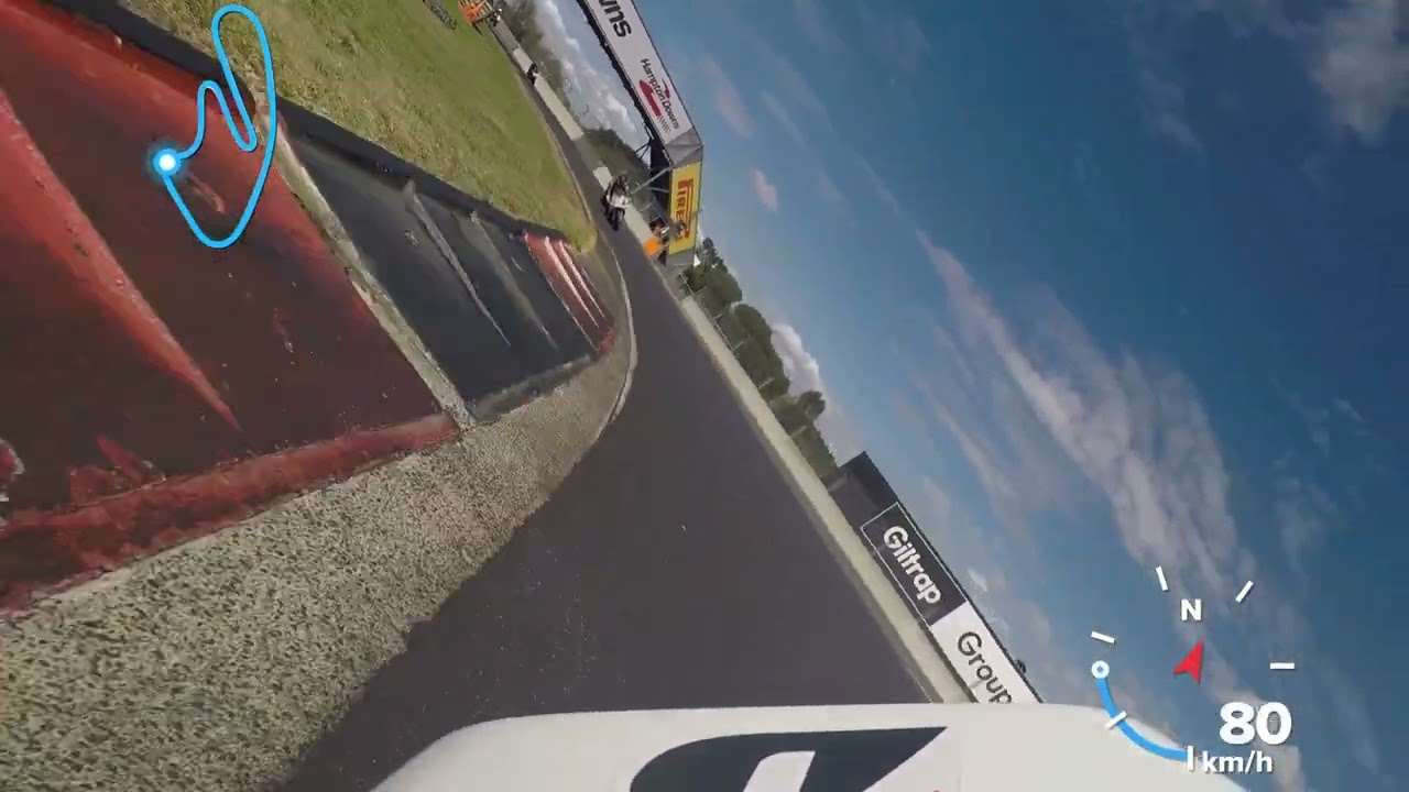Race 1 Part 2 on the VFR at Hampton Downs with NZCMRR for the Summer Motorcycle Classic