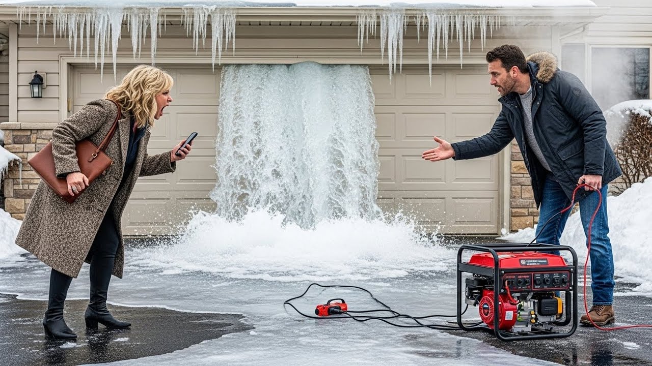 HOA Demanded I Stop Running My Generator, Then Watched Their Frozen Basement Flood