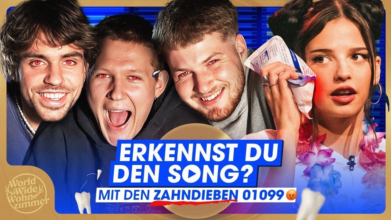 Erkennst DU den Song? (mit den ZAHN-DIEBEN 01099😤) - TAG TEAM EDITION! #2