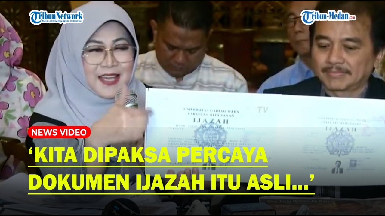 BLAK-BLAKAN! DOKTER Tifa : Kita Dipaksa Percaya Dokumen Ijazah Jokowi Asli