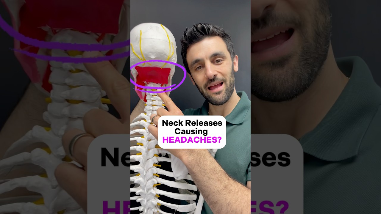 Neck Releases Causing Headaches? Try This! #neckpain #neckpainrelief #headacherelief #headache