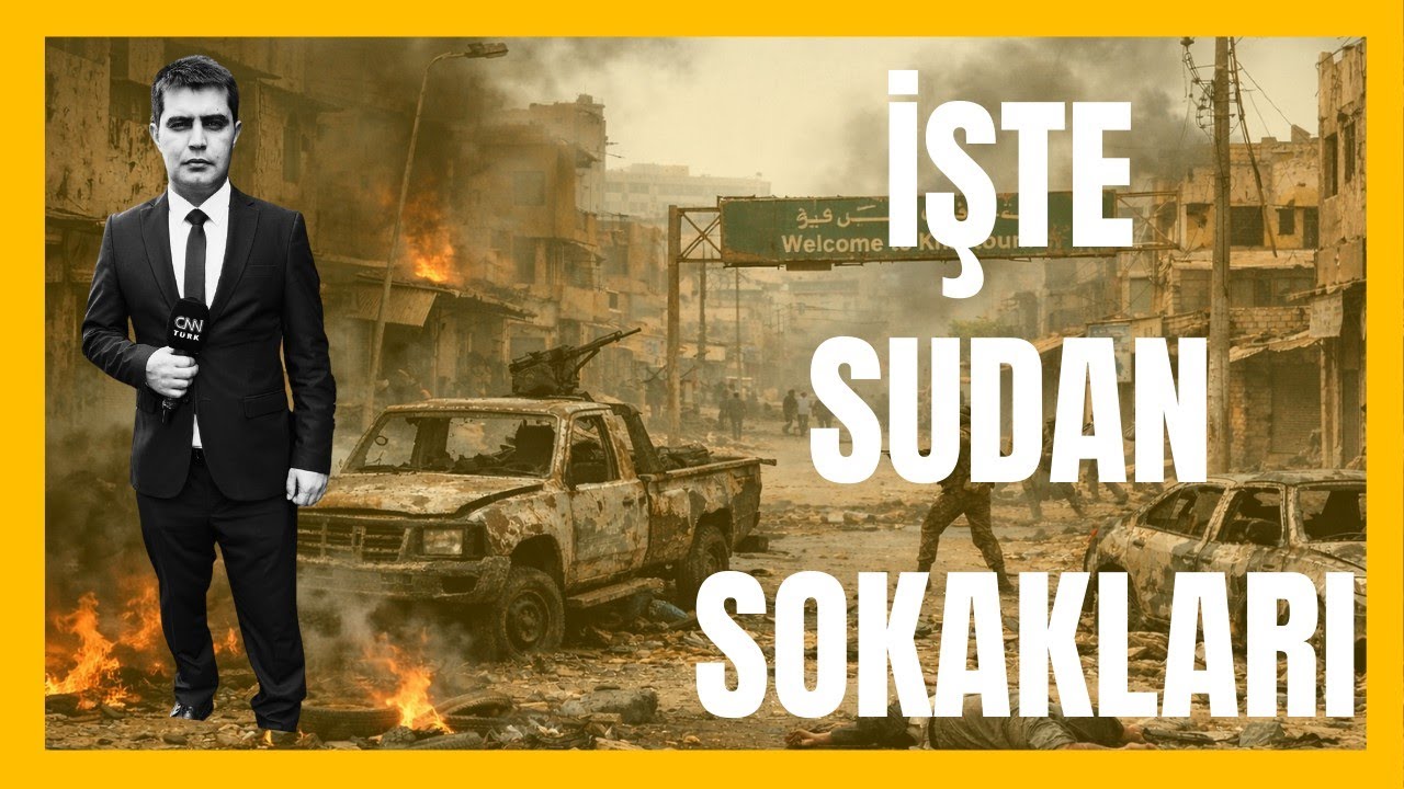 İç savaşın yaşandığı Sudan sokakları 