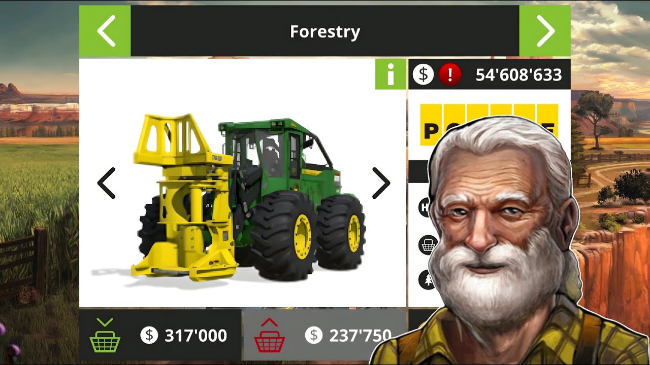 Многопользовательский режим FS 18 - Как рубить деревья | Машина для рубки деревьев в Farming Simu...