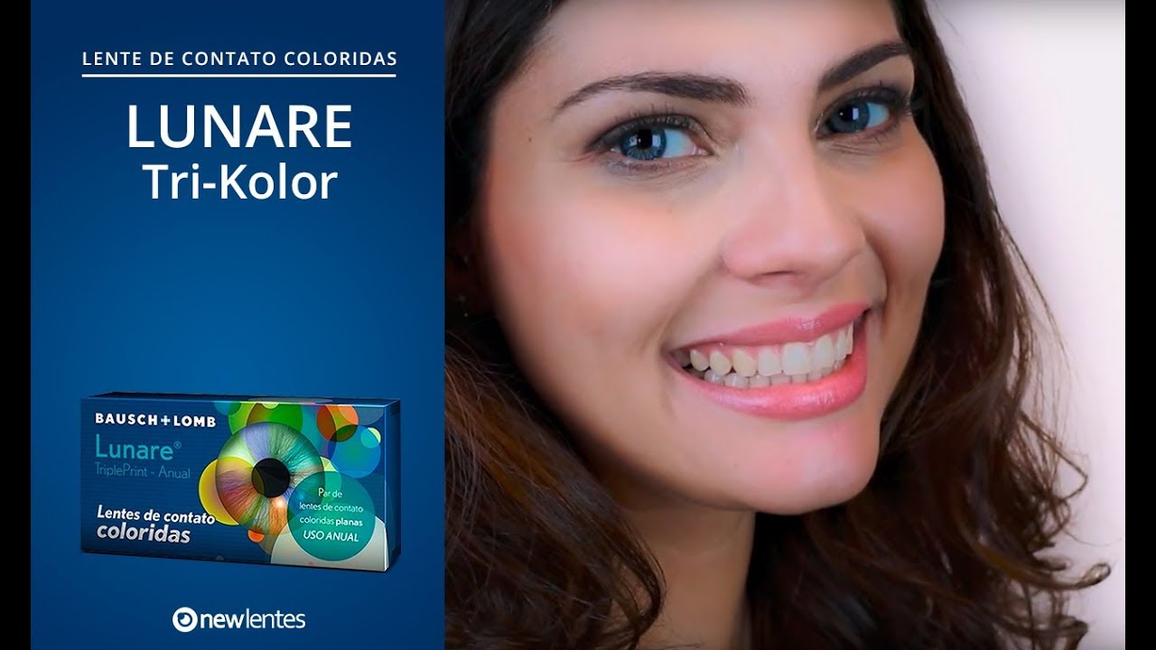 Conheça as Lentes Coloridas Lunare Tri-Kolor | Descarte Anual
