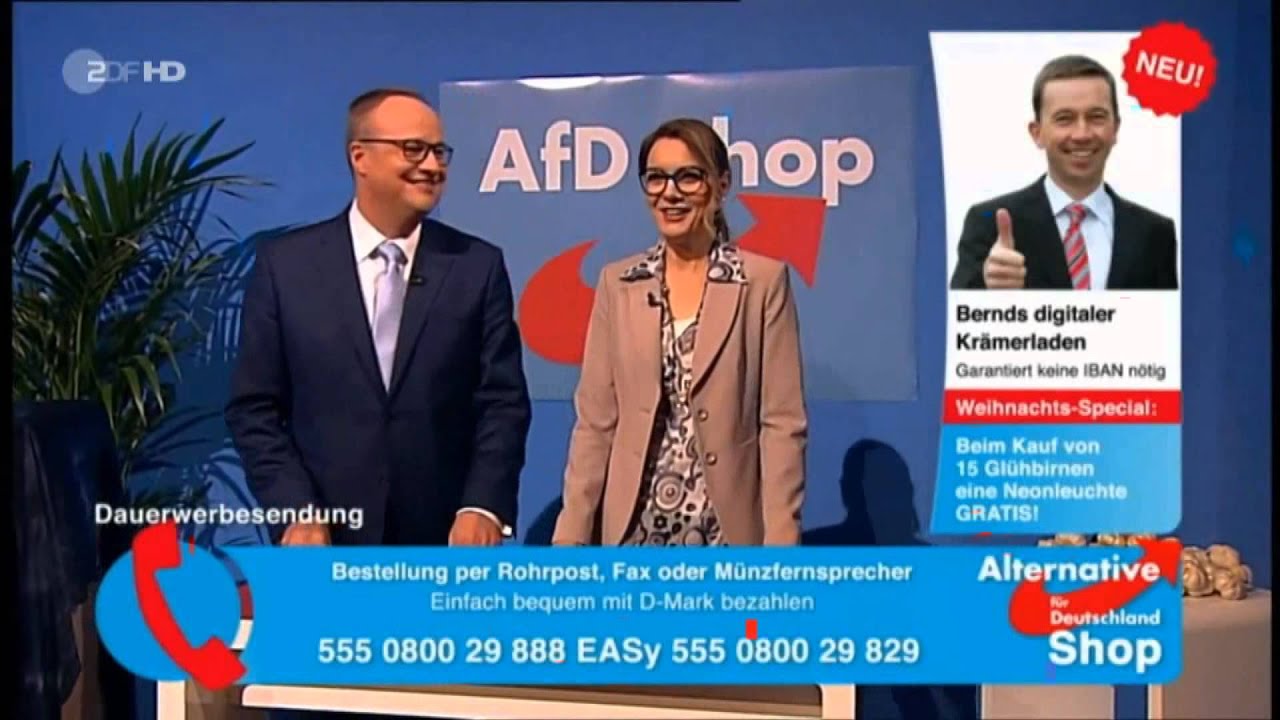 Der AfD Gold Shop oder: Der Mann mit dem goldenen Gold (Heute Show 09.11.14)
