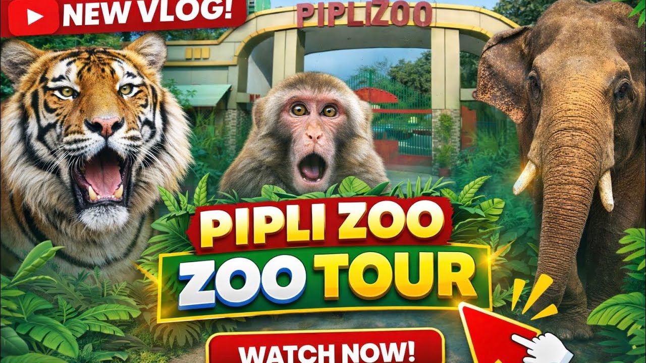 First Time pipli Zoo Visit 😱 | Animals Dekh Ke Hairaan Ho Gaye