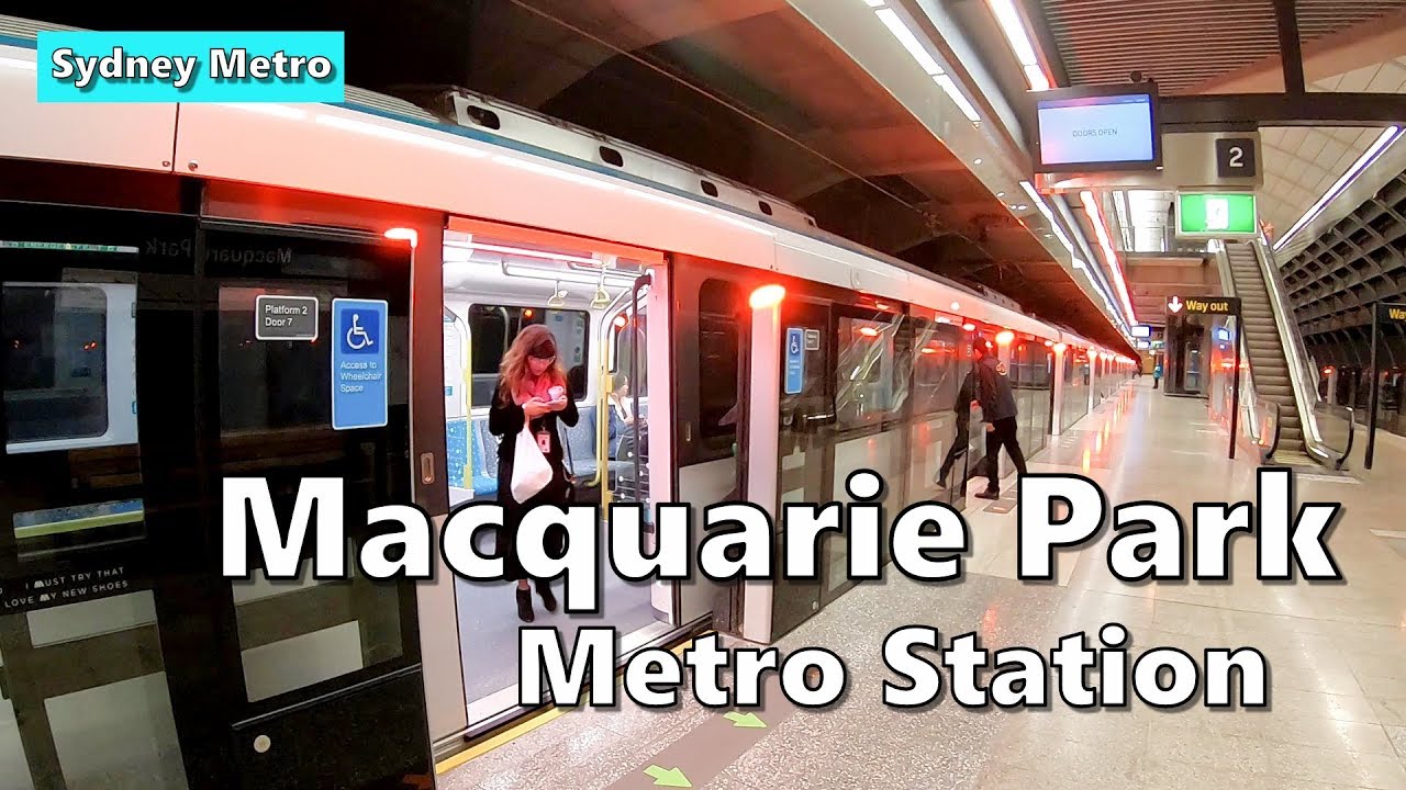 MACQUARIE PARK Metro Station | SYDNEY METRO : Station Tour