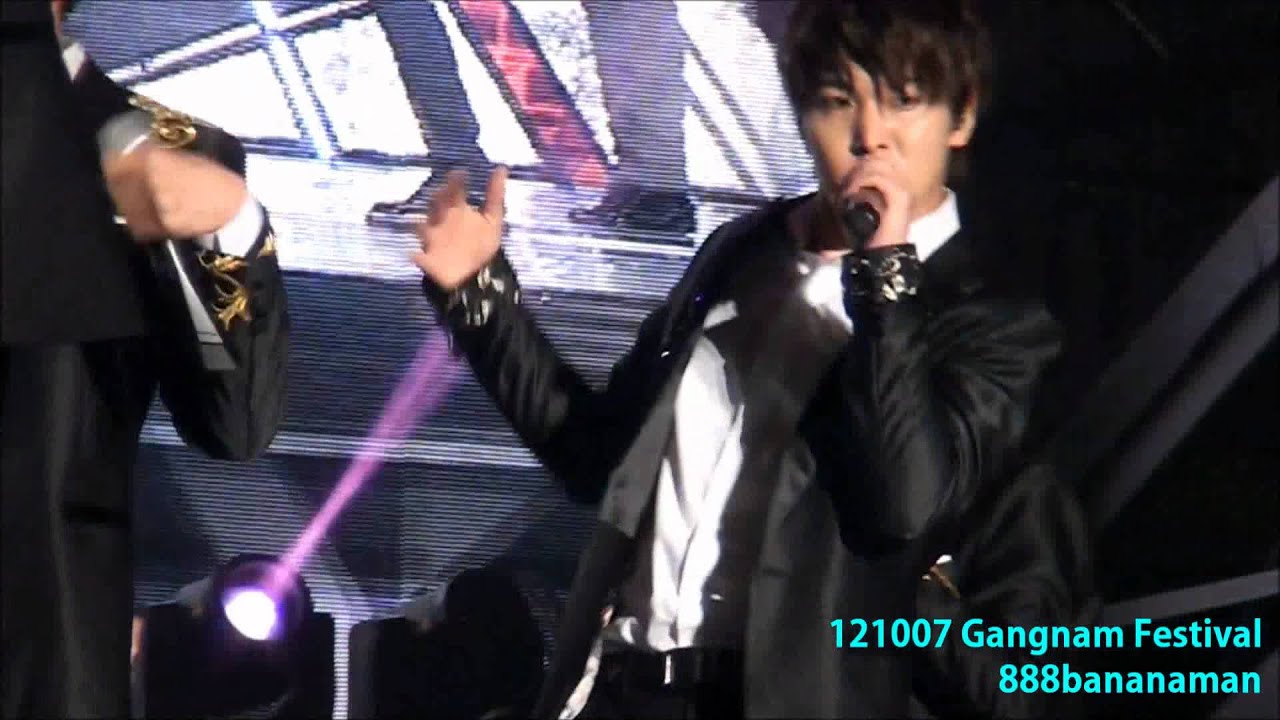 [fancam] 121007 Gangnam Festival 2012  Super Junior 『 Mr.Simple 』 Focus Sungmin