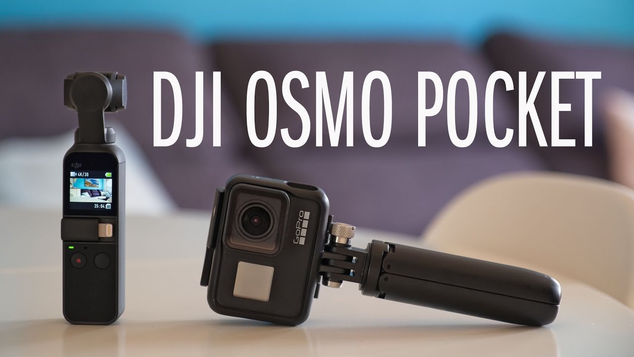 DJI Osmo Pocket vs. GoPro 7 ¿Cuál es mejor?