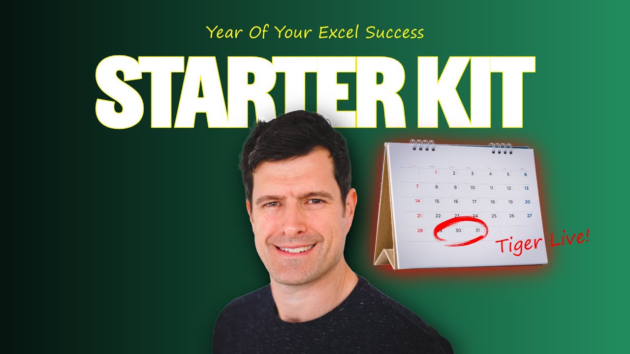 Excel Starter Kit (Year Of Your Excel Success Podcast)