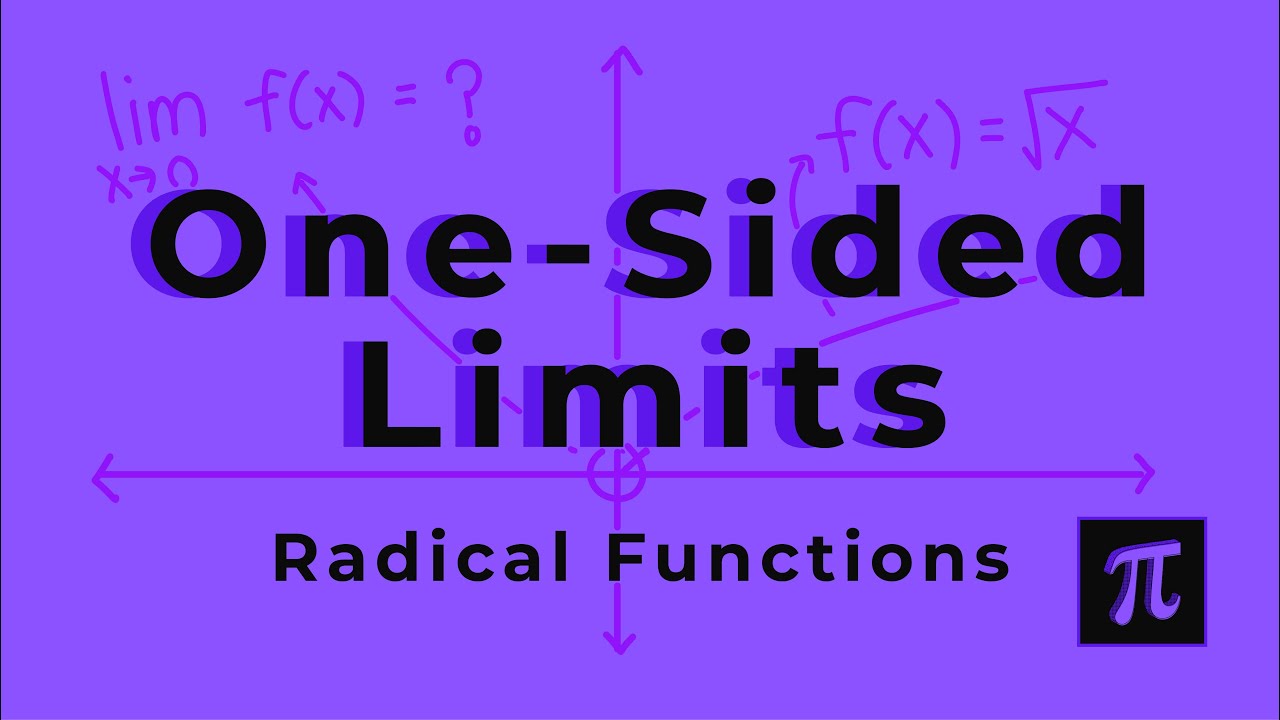 One-Sided Limits and Radical Functions | Calculus: Limits and Continuity