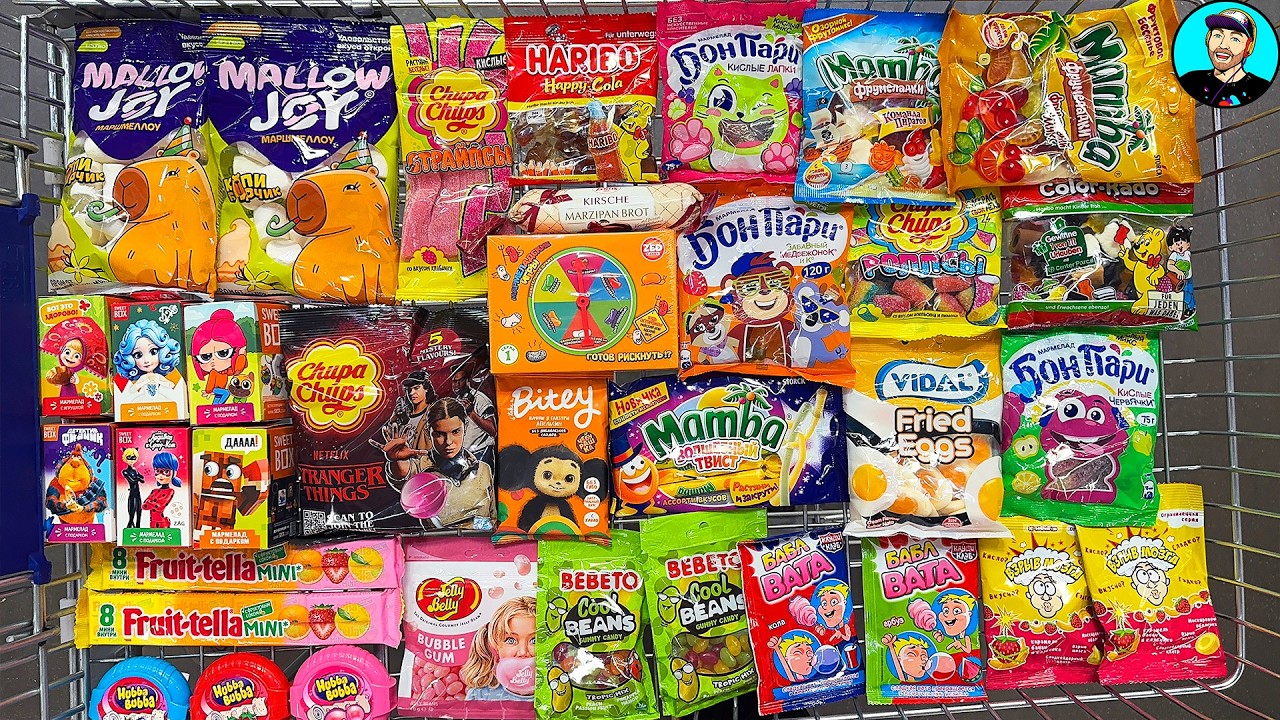 A Lot of Candy 2026 Киндер Сюрприз Маша и Медведь, Луана, Майнкрафт, Буратино, Очень Странные Дела