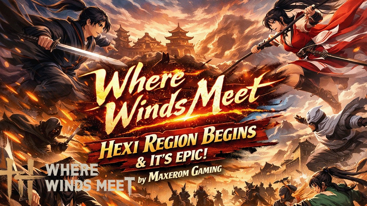 Where Winds Meet Hexi Region Begins & It’s Epic!