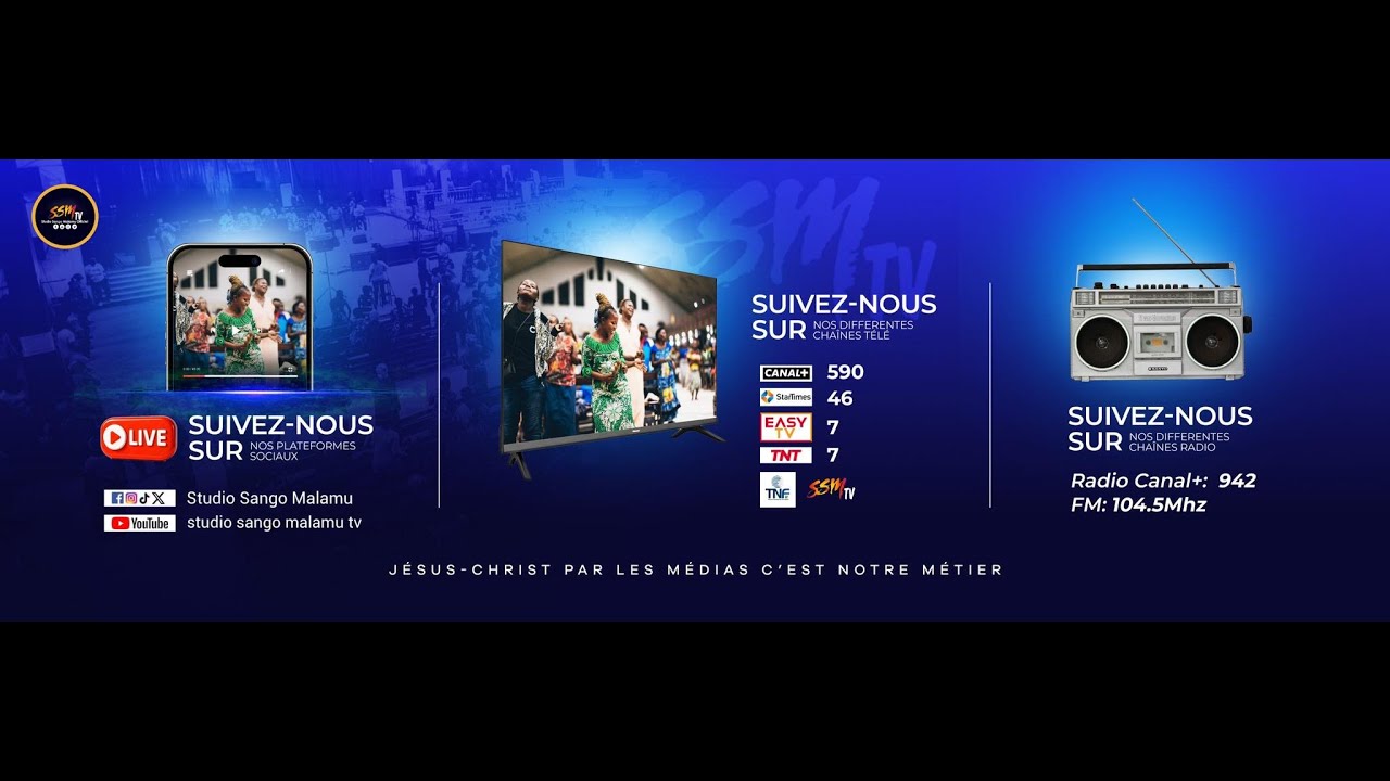 MIDI EN PRIERE DU 19 JANVIER 2026 AVEC LES STUDIOS SANGO MALAMU