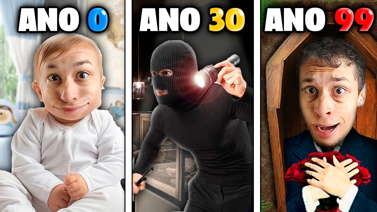 Tentei Viver Dos 0 - 100 ANOS Nesse SIMULADOR DE VIDA Mas Eu SÓ FAÇO CAGAD-