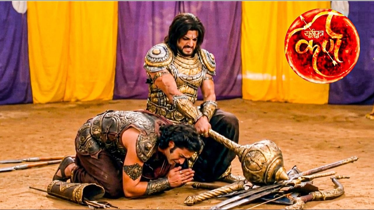 दुर्योधन ने अर्जुन के सारे शास्त्र तोड़ दिए - हाथ जोड़ कर मंगवाई माफ़ी! || Suryaputra Karn ||