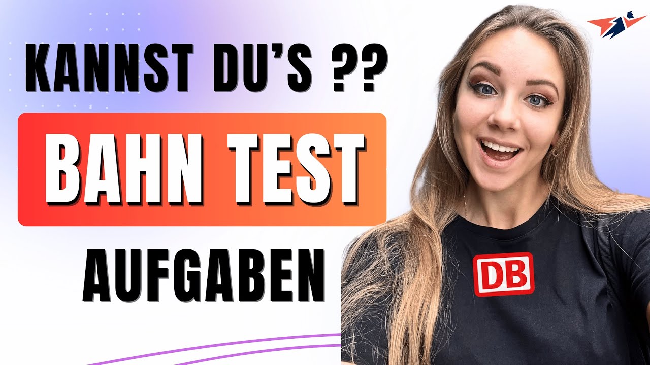 🚂 GUT GENUG? Deutsche Bahn Einstellungstest Aufgaben üben | DB Karriere