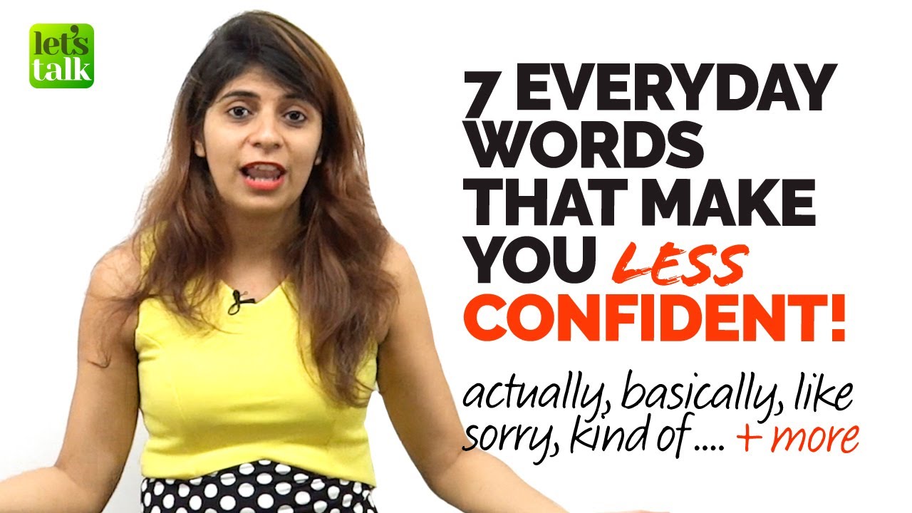 7 Everyday English Words That Make You Less Confident! Speak English Confidently Without Hesitation!