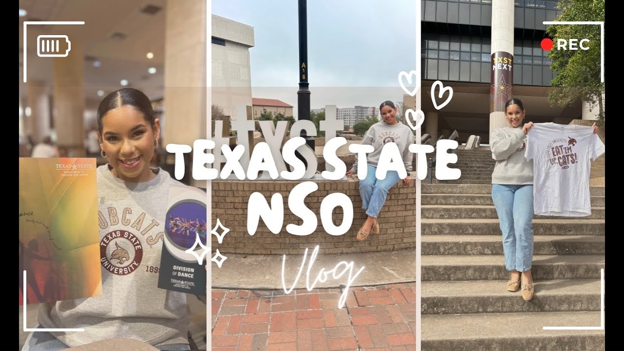 new student orientation vlog | texas state university | what to expect!