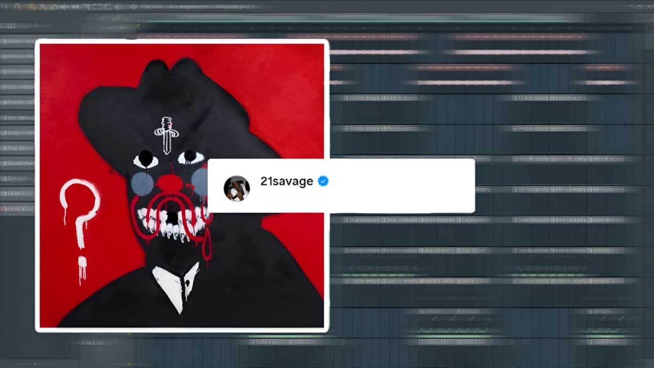 Making a 21 SAVAGE WHTTS? Type Beat - FL Studio Cookup