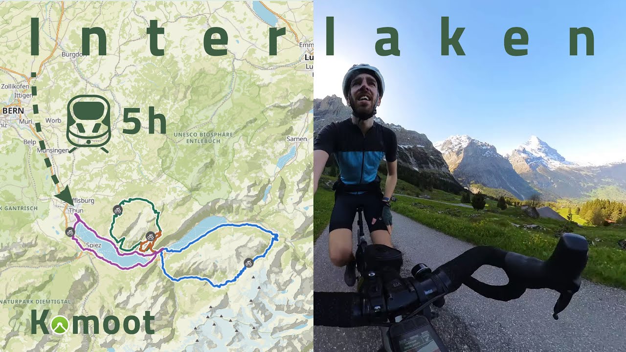 Wochenende in Interlaken | Gravel-Bike | Strecken-, Zug- & Campinginfos zum Nachmachen
