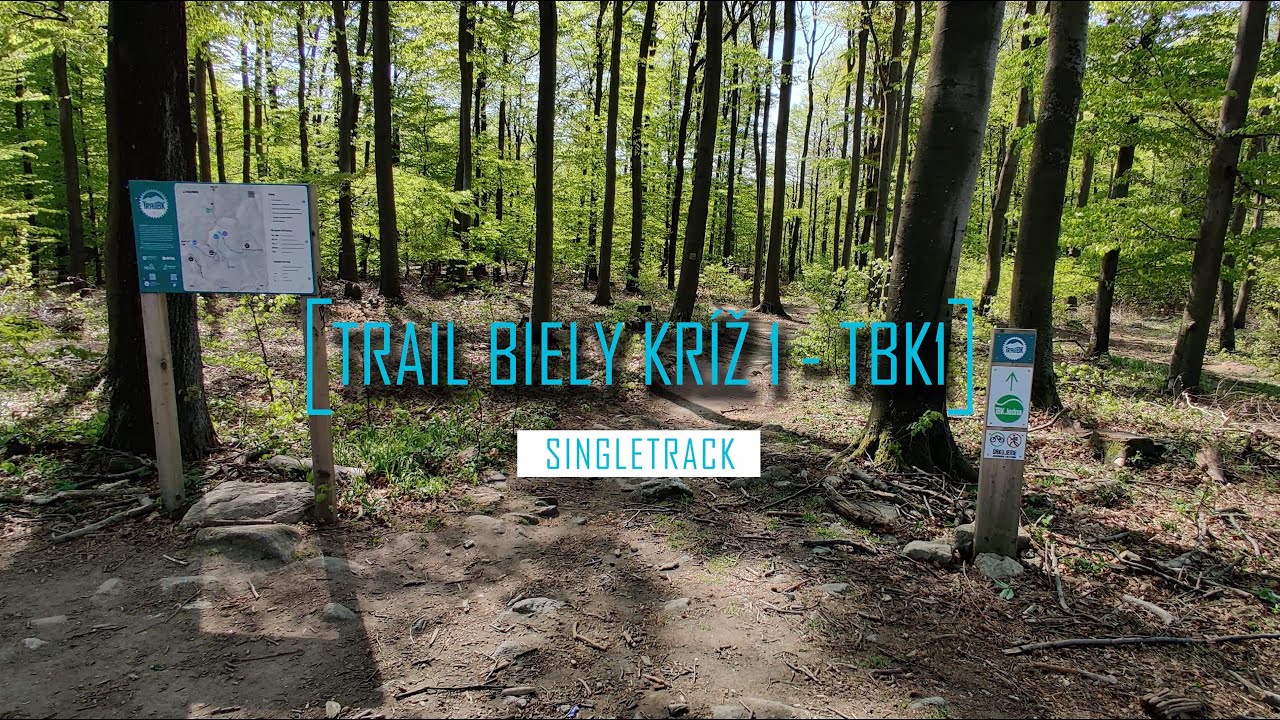 TBK 1  / MTB Singletrail / Bikepark Malé Karpaty / Tip na cyklovýlet / GoPro Hero 7 Black / 4K /