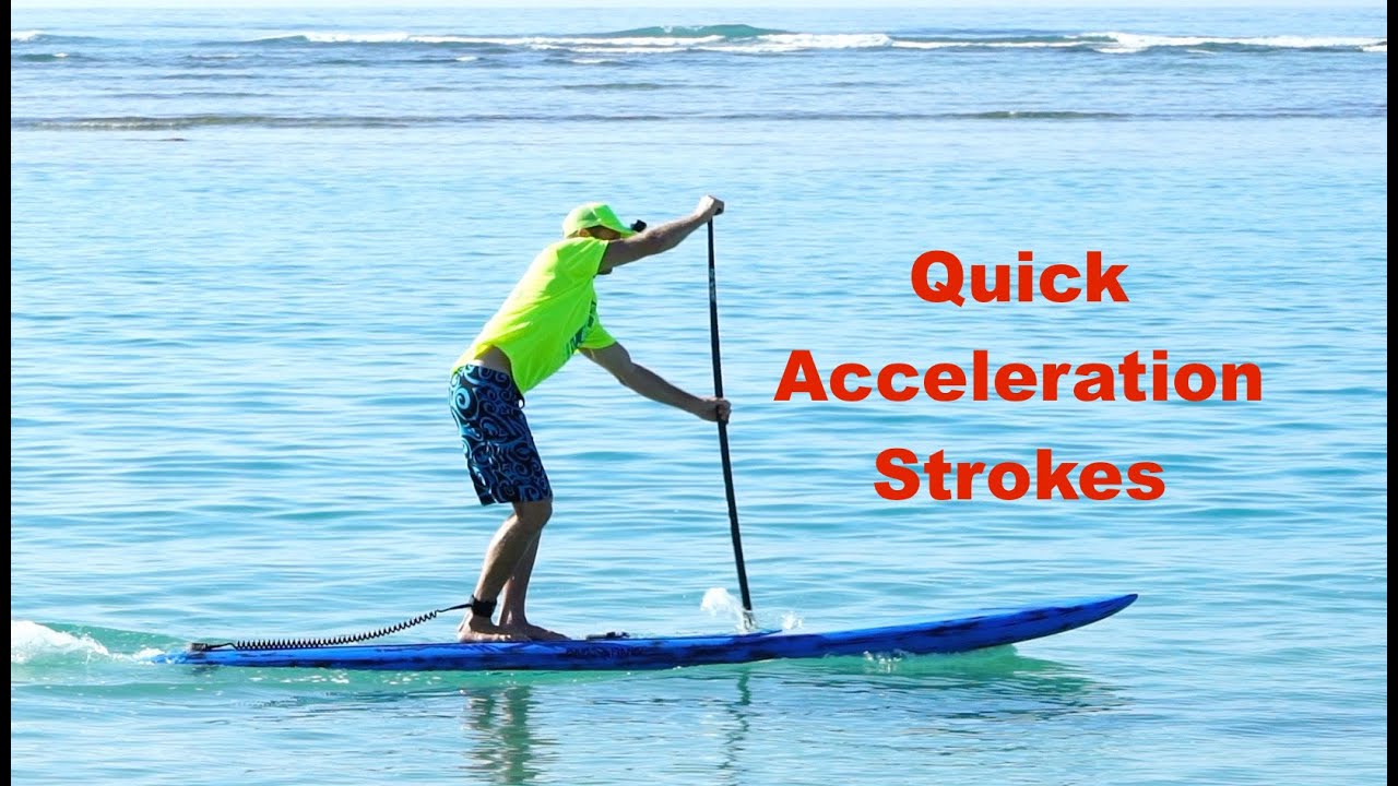 SUP Tips: Accelerating Strokes to Catch Waves and Bumps with a Stand Up Paddle board