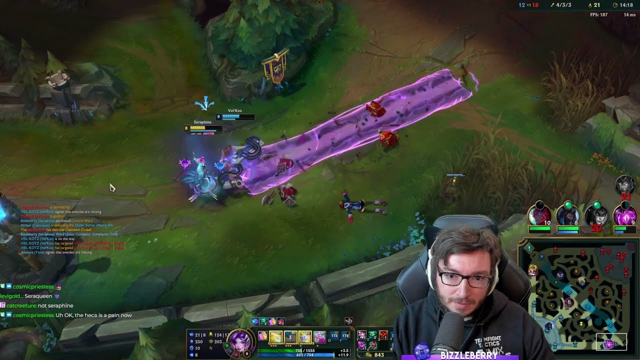 I try playing Seraphine support again in 14.17