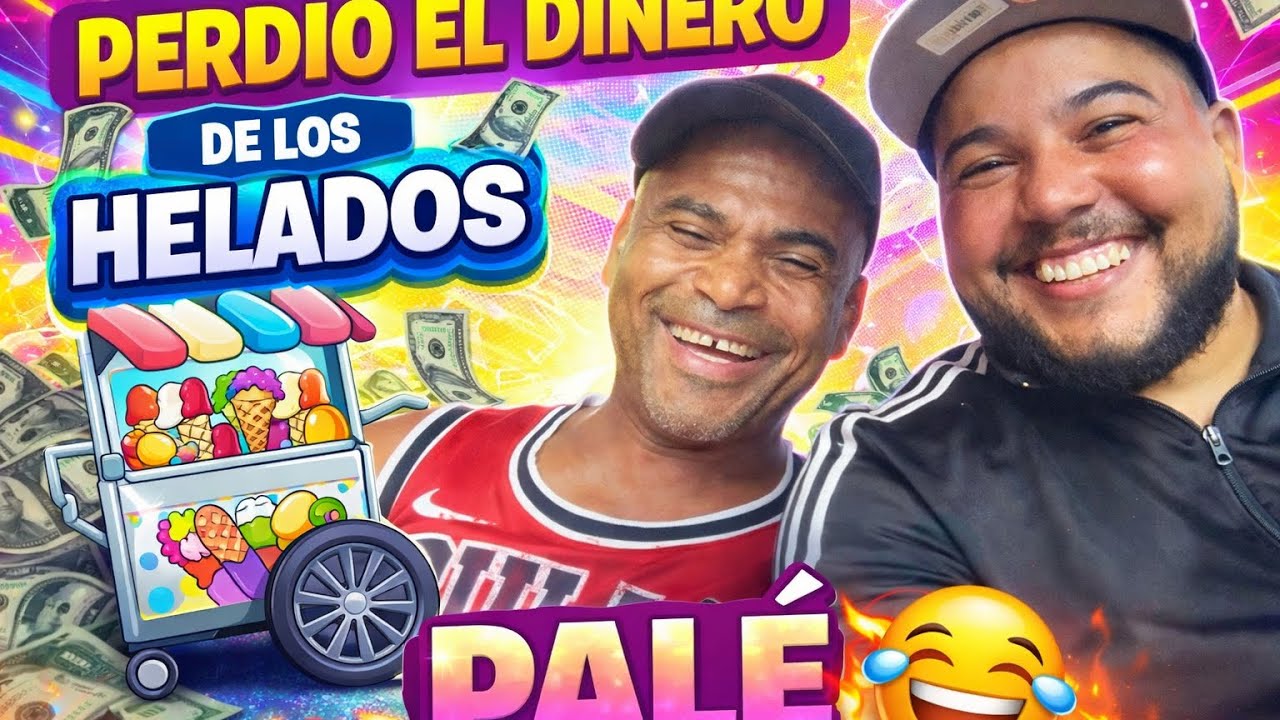 Ven  reir con el nene se hace auto robo con el dinero de los helados 🤣 