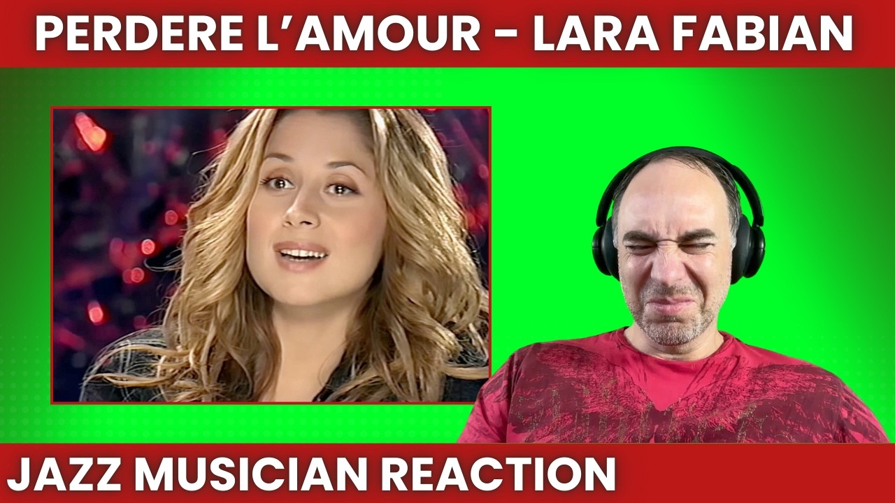 She Just LIVES Emotions!  [Lara Fabian Reaction to Perdere L'Amore - Lara With Love, 2000]