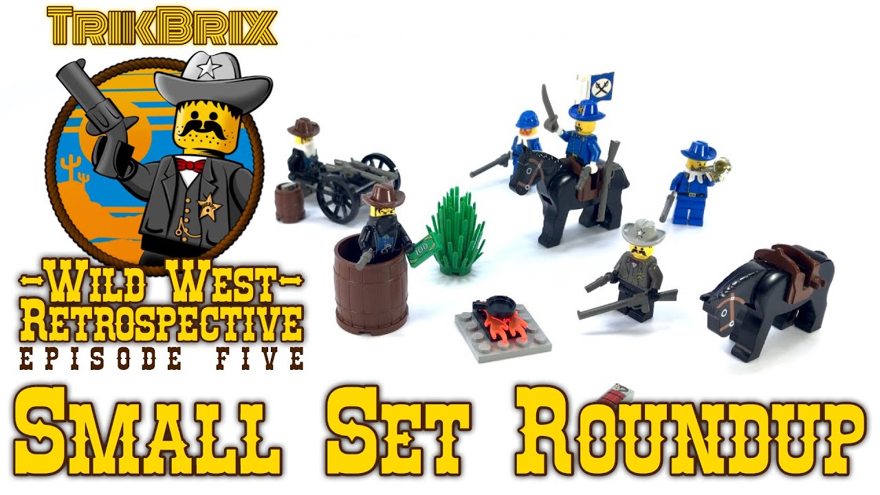 LEGO 6706, 6712, 6791, 6790 REVIEWS! Small Set Roundup! Wild West Retrospective, Ep. 5