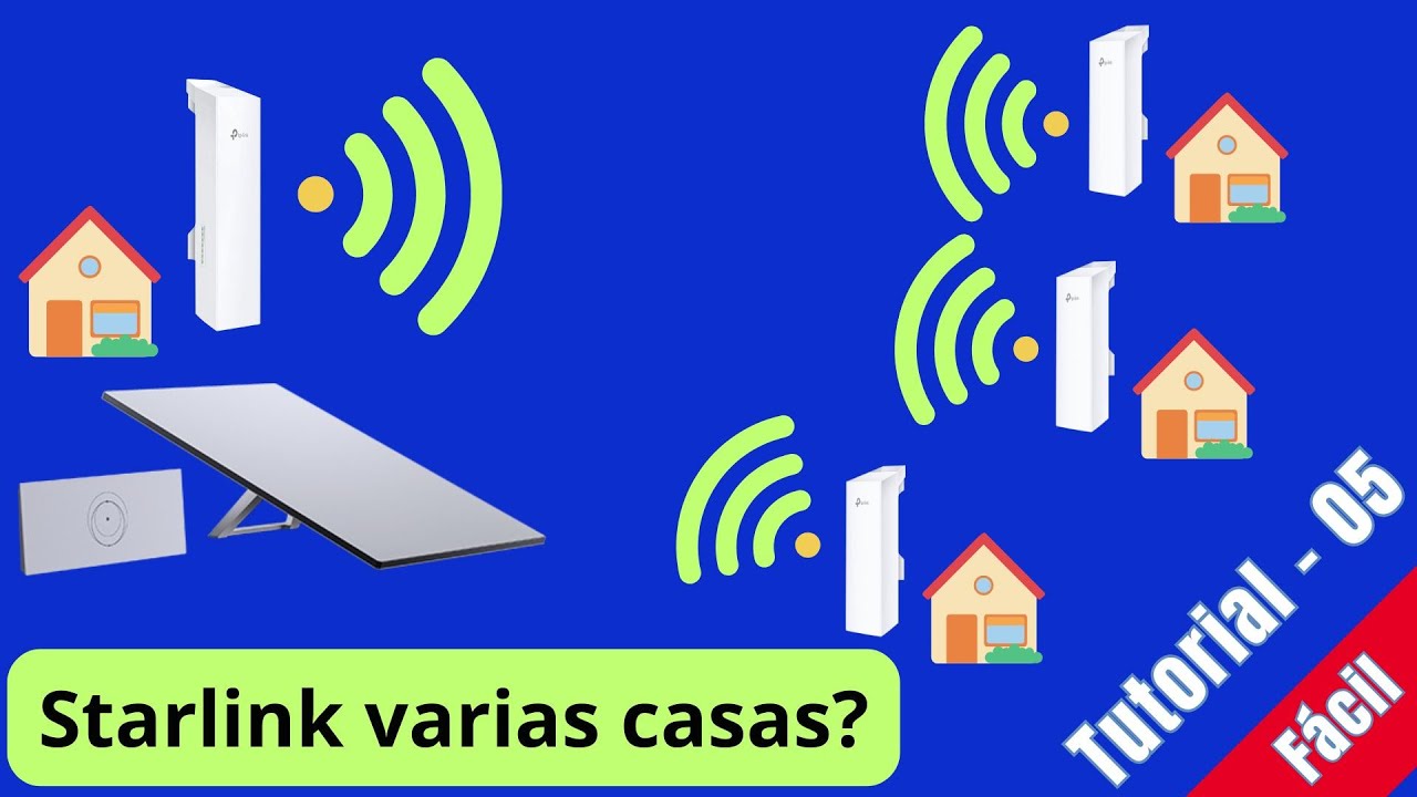 Tutorial - 05 Puedes compartir Starlink con varias casas?