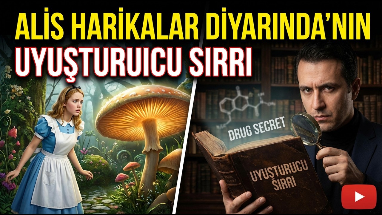 ALİS HARİKALAR DİYARINDA'NIN UYUŞTURUCU SIRRI: Carroll Neden Bu Gizemi Sakladı?