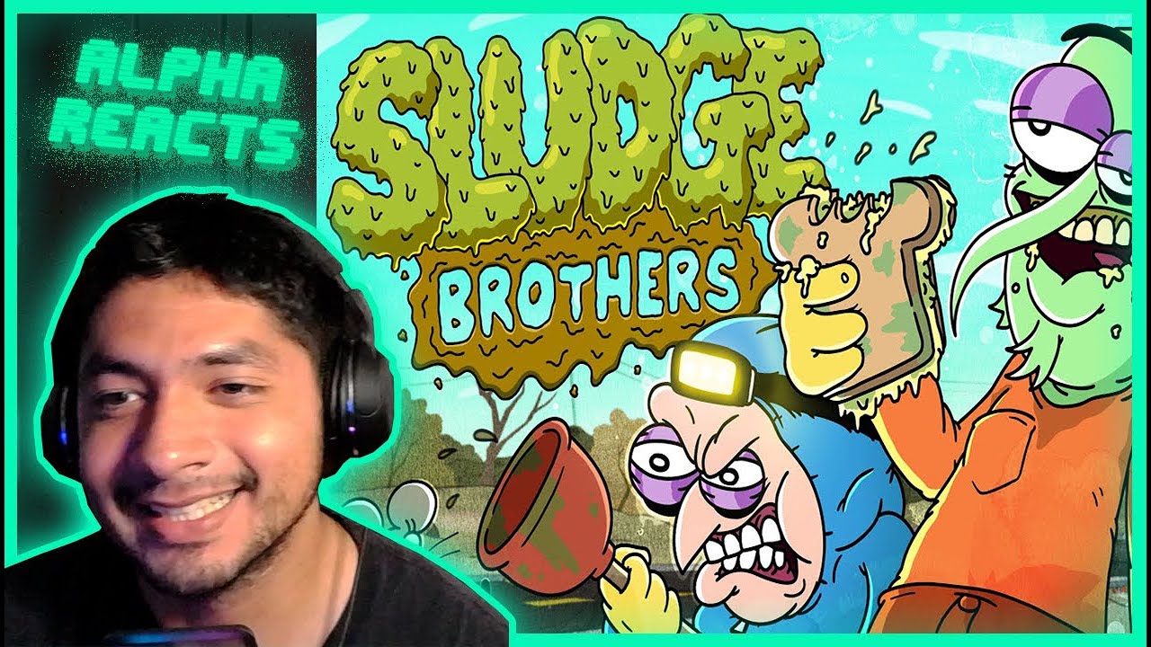 SLUDGE BROTHERS: PILOT REACTION | Alpha REACTS @PFINNEY #sludgebrothers #fyp #foryoupage