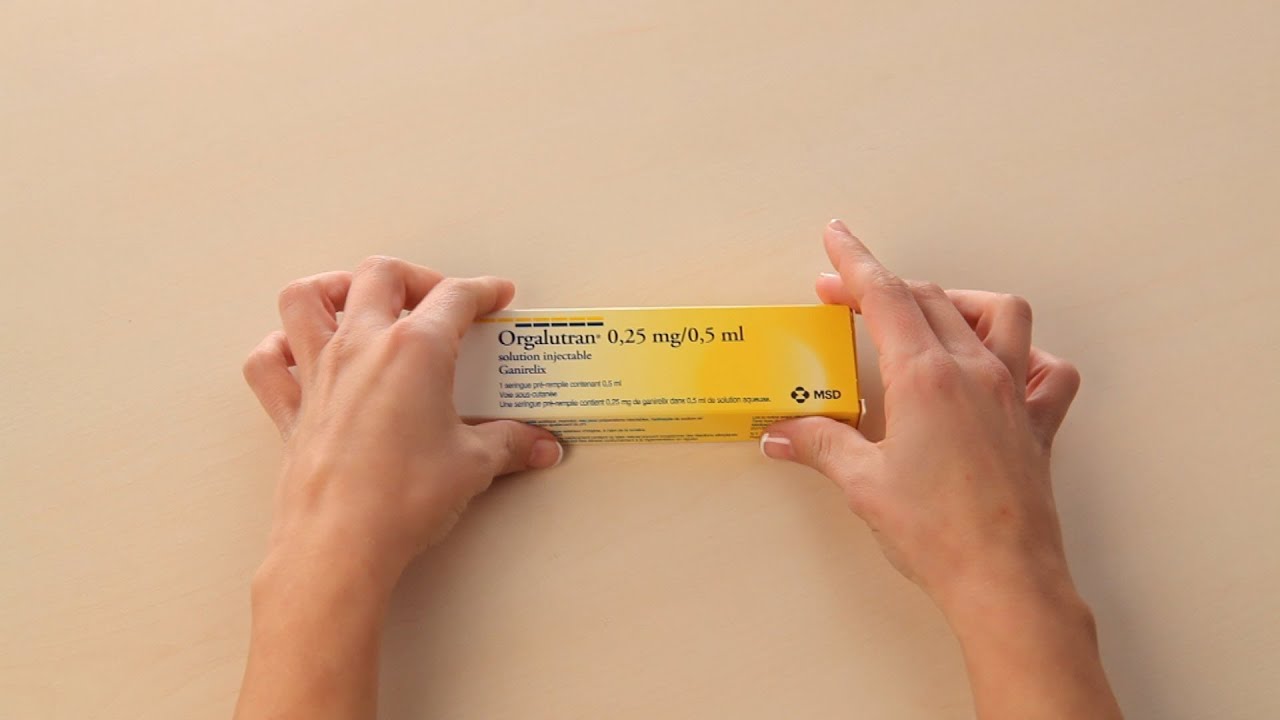 ORGALUTRAN Auto somministrazione