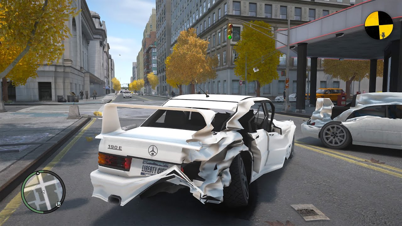 GTA 4 Crash Testing Real Car Mods Ep.32