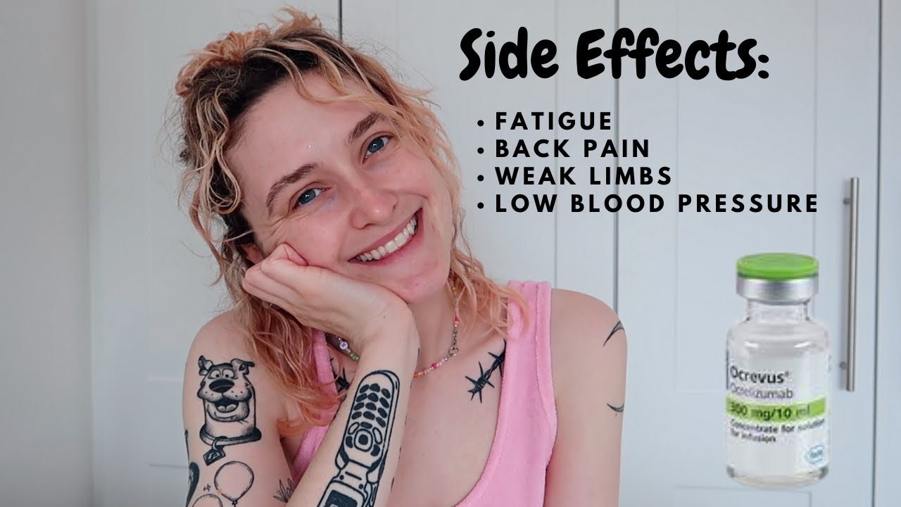 I completed my first full dose of Ocrevus | comparing my first and second half of the dose | MS