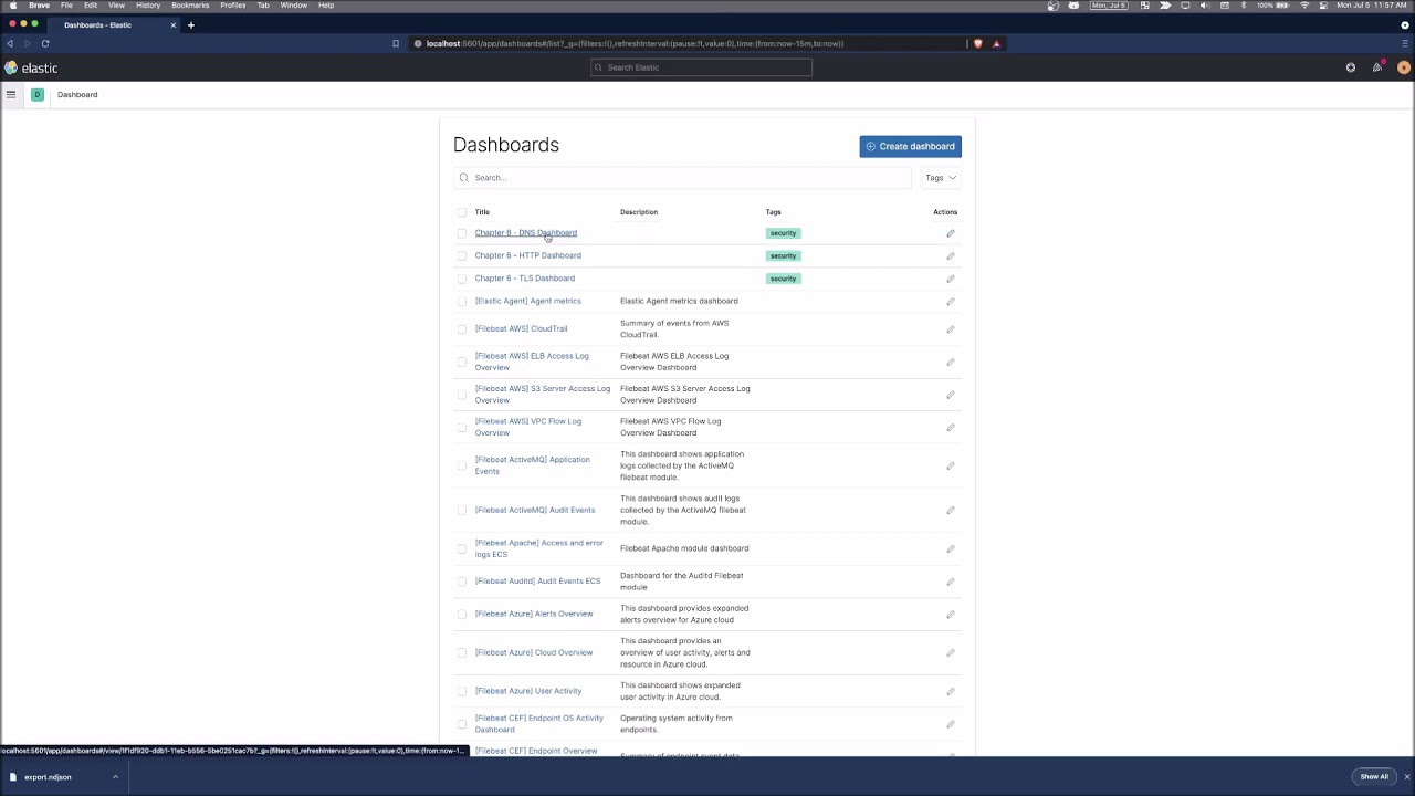 Threat Hunting with Elastic Stack | 12. Sharing information and analysis