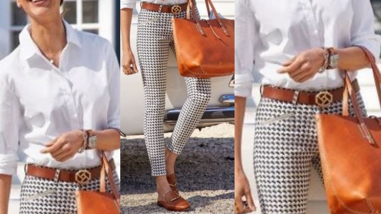 LOOKS MODERNOS PARA VESTIR SENCILLA Y ELEGANTE /COMBINACIONES DE ROPA ELEGANTE, FINA Y SENCILLA