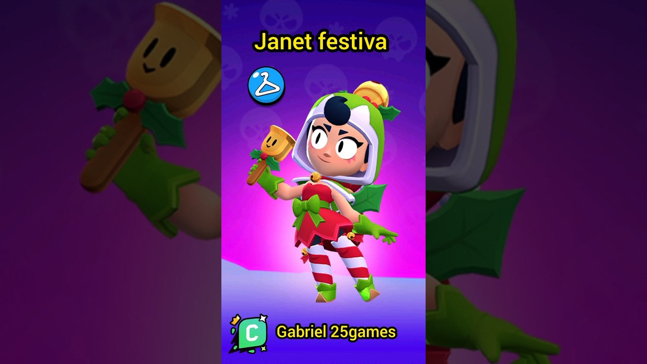 Todas as Skins Natalinas do Brawl Stars 🎄🎁 #brawlstars #supercellcreator #brawlidays