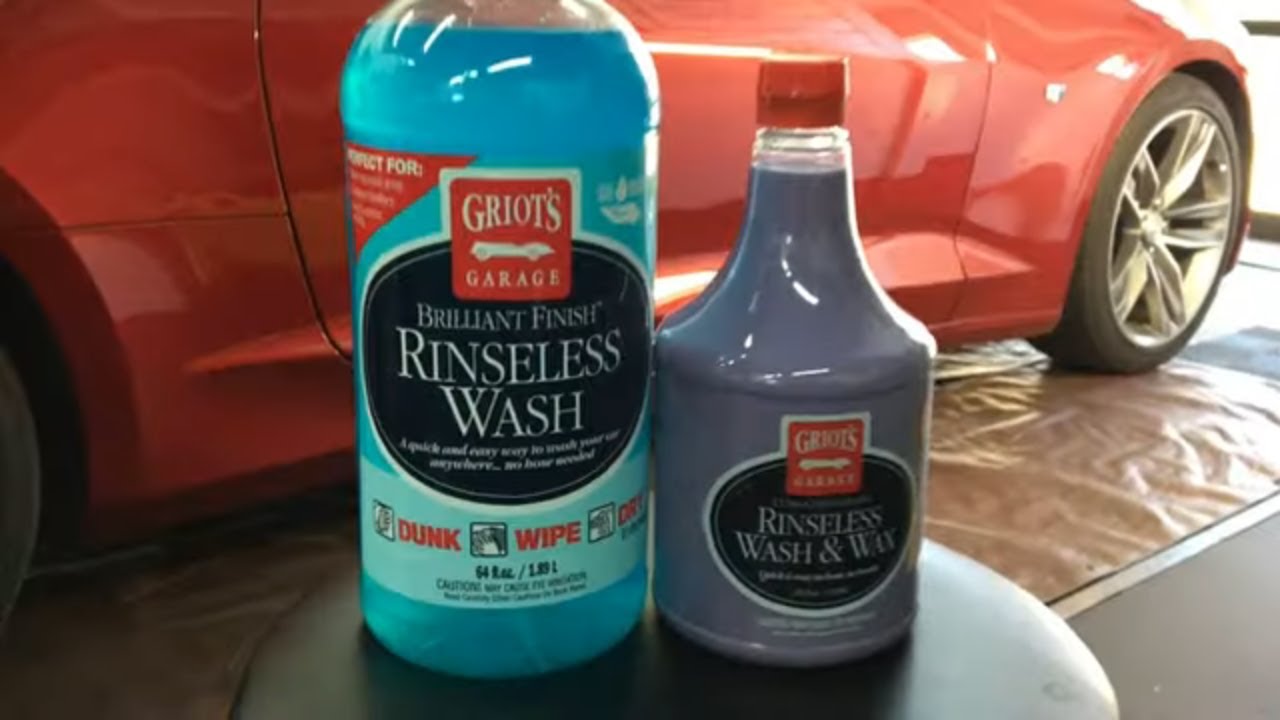 Griot's Garage Brilliant Finish Rinseless Wash & Rinseless Wash And Wax!!!!