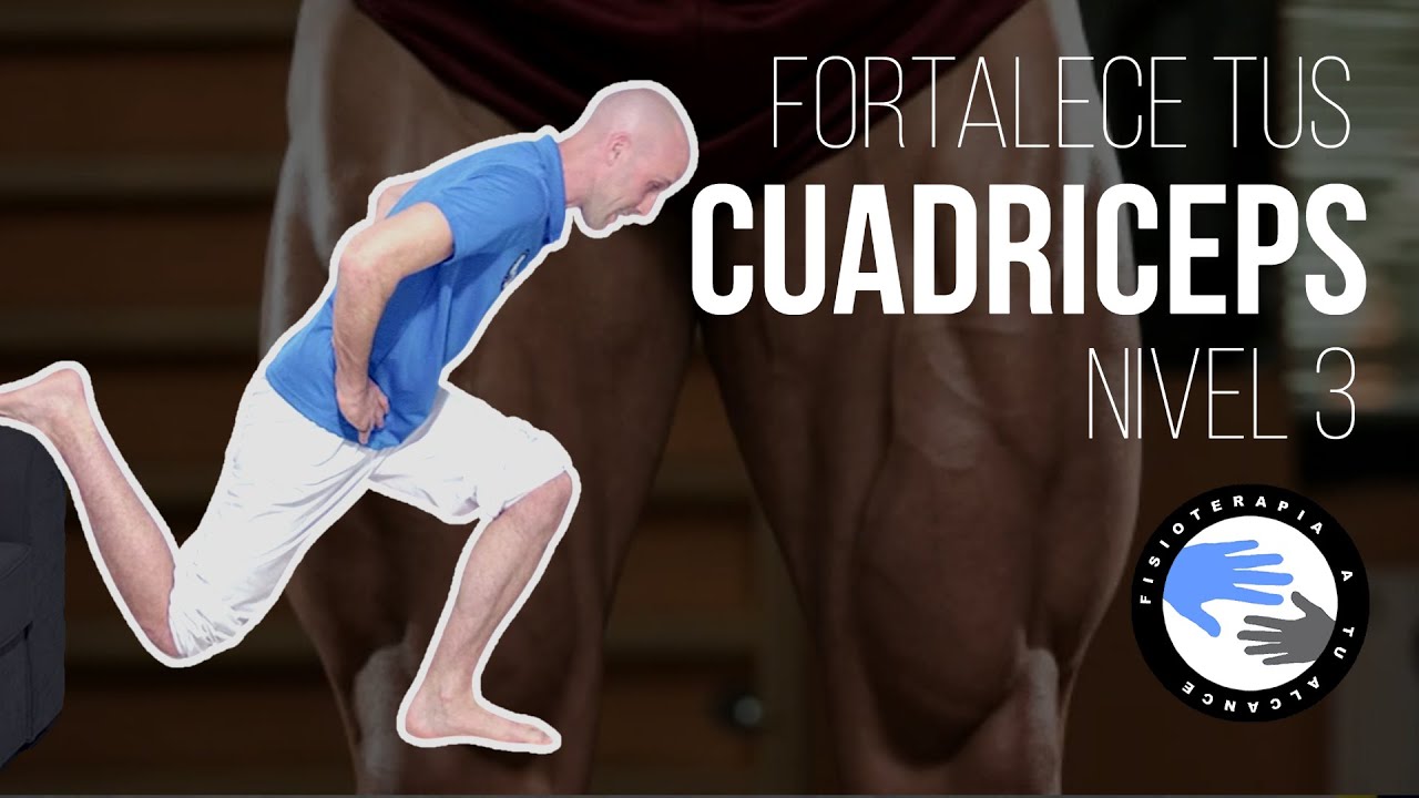 🦵Ejercicios para fortalecer cuadriceps en casa NIVEL 3