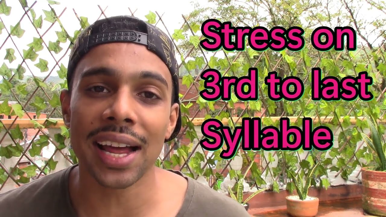 Syllable Stress- Words Ending in (CY, TY, PHY, GY, AL)