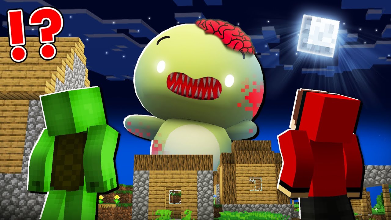 How Mikey and JJ Survive 100 Days Of Attack on ZOMBIE MIKEY TURTLE? - Minecraft (Maizen)