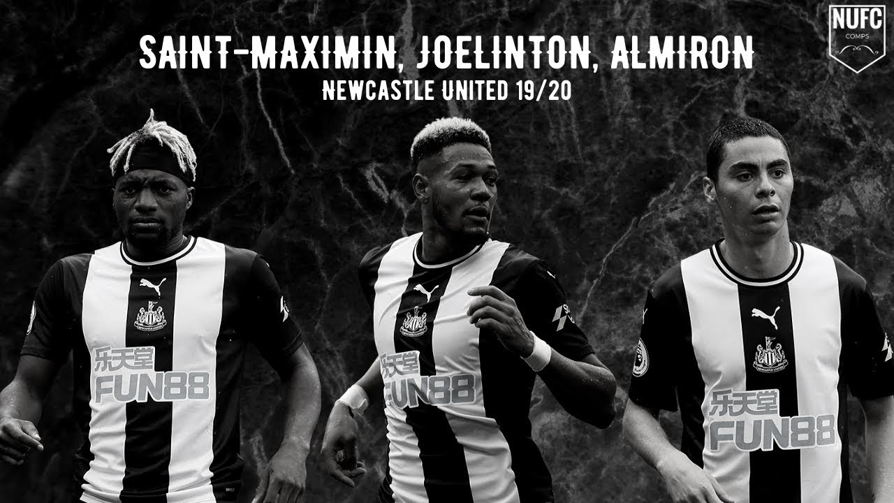 Saint-Maximin, Joelinton, Almirón - Newcastle Front Three | Skills & Goals 19/20