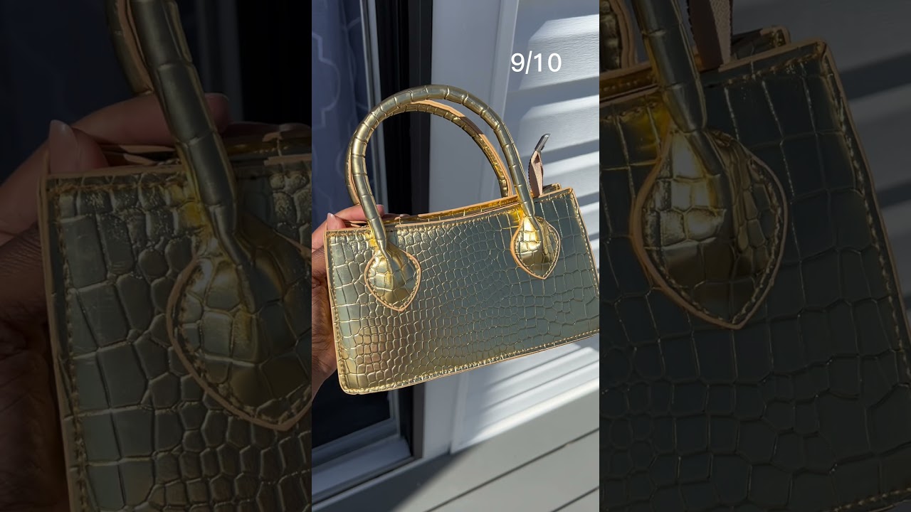 Shein bag: online vs. reality #shein #sheinhaul #onlineshopping
