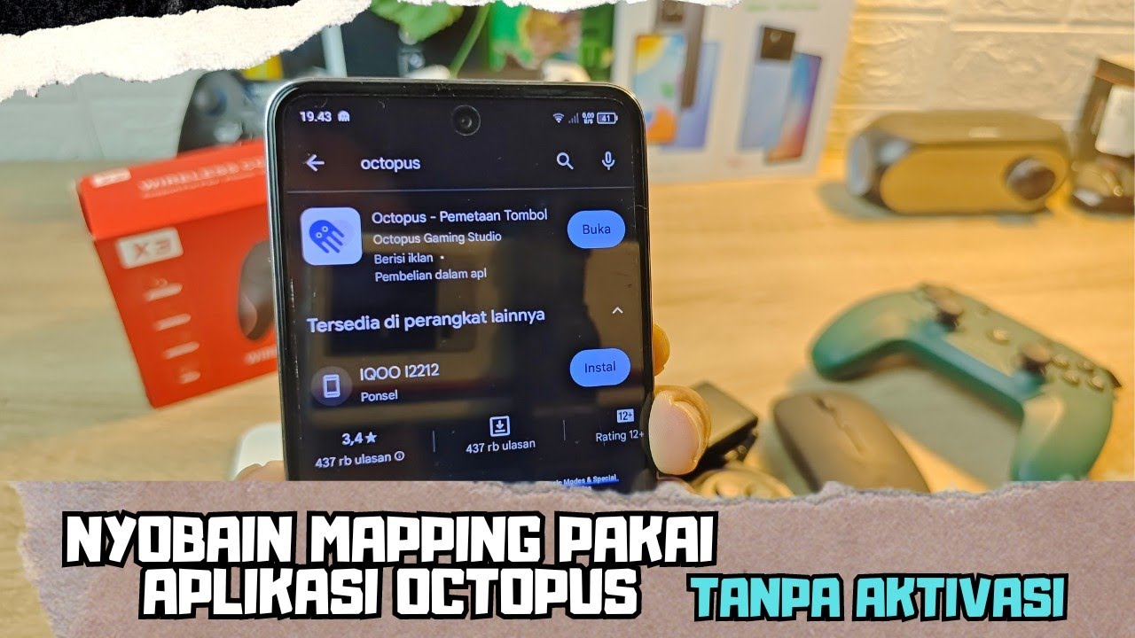 How to use the Octopus application to play Android games with a gamepad, keyboard and mouse