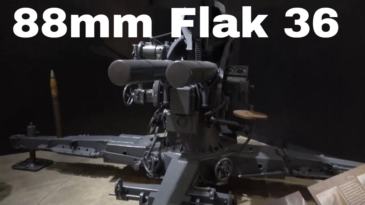 88mm Flak 36 Cannon UP CLOSE IN PERSON!